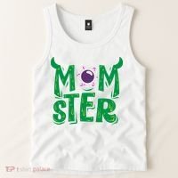 Momster Halloween Mom Tank Top thumb 2