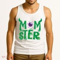 Momster Halloween Mom Tank Top thumb 3