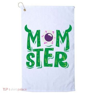 Momster Halloween Mom Golf Towel