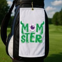 Momster Halloween Mom Golf Towel thumb 2