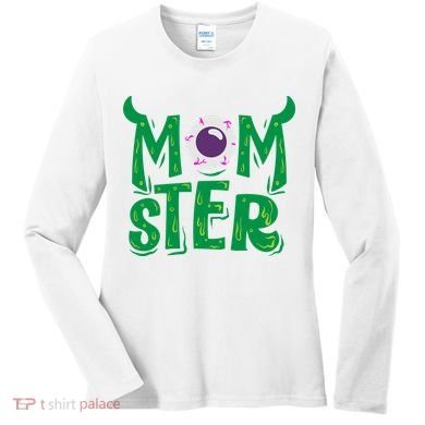 Momster Halloween Mom Women's Long Sleeve Shirt
