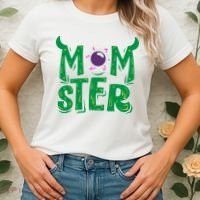 Momster Halloween Mom Women's T-Shirt thumb 2