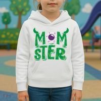 Momster Halloween Mom Kids Hoodie thumb 3