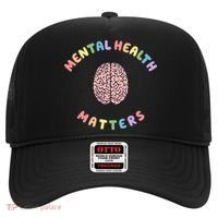 Mental Health Matters Rainbow Brain Awareness Hat thumb 0
