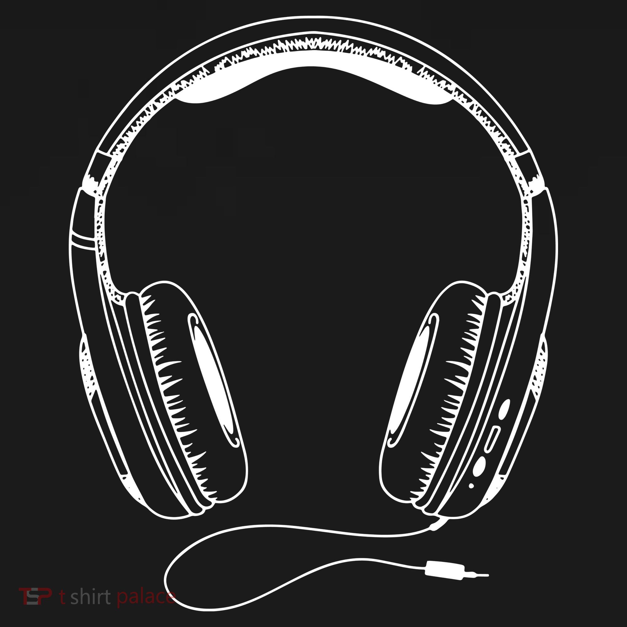 Music Headphones USA-Made Doggie Bandana