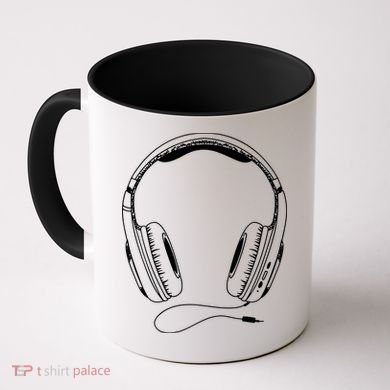Music Headphones Coffee Mug