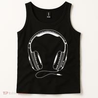 Music Headphones Tank Top thumb 2