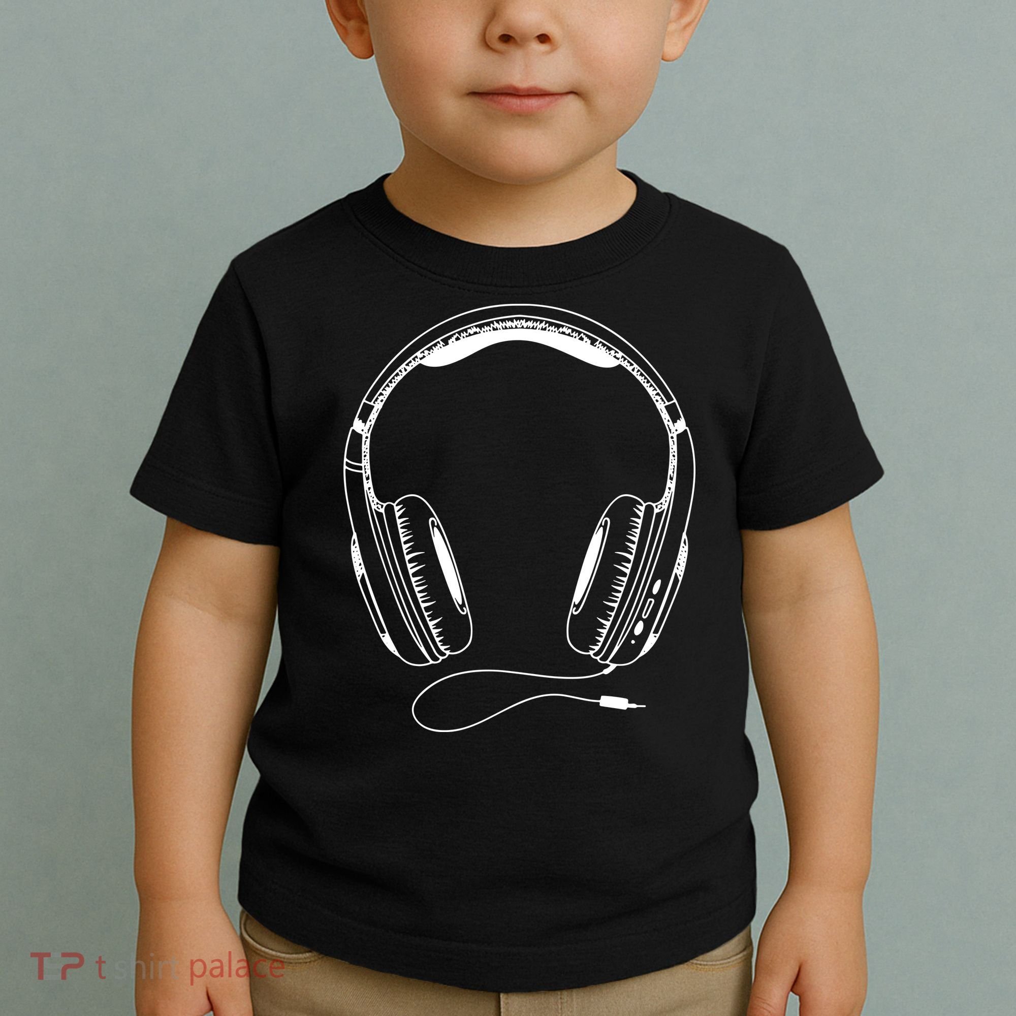 Music Headphones Toddler T-Shirt
