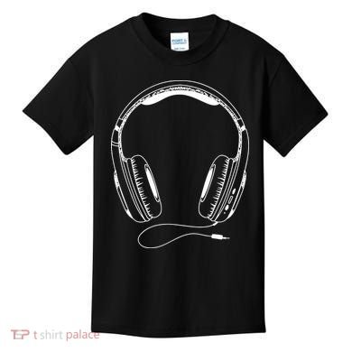 Music Headphones Kids T-Shirt