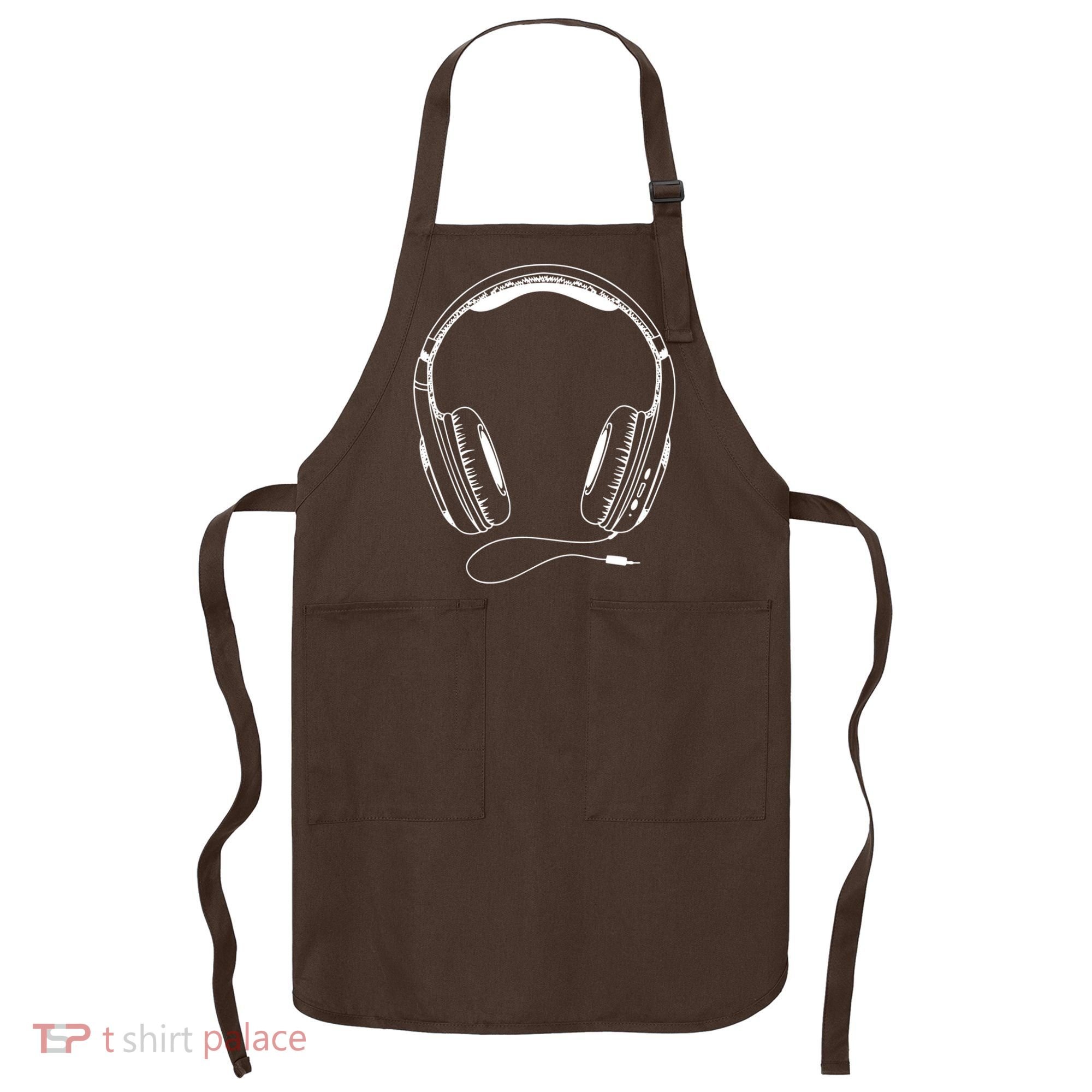 Music Headphones Apron
