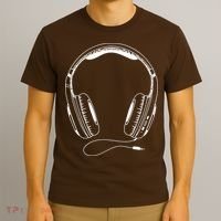 Music Headphones T-Shirt thumb 3