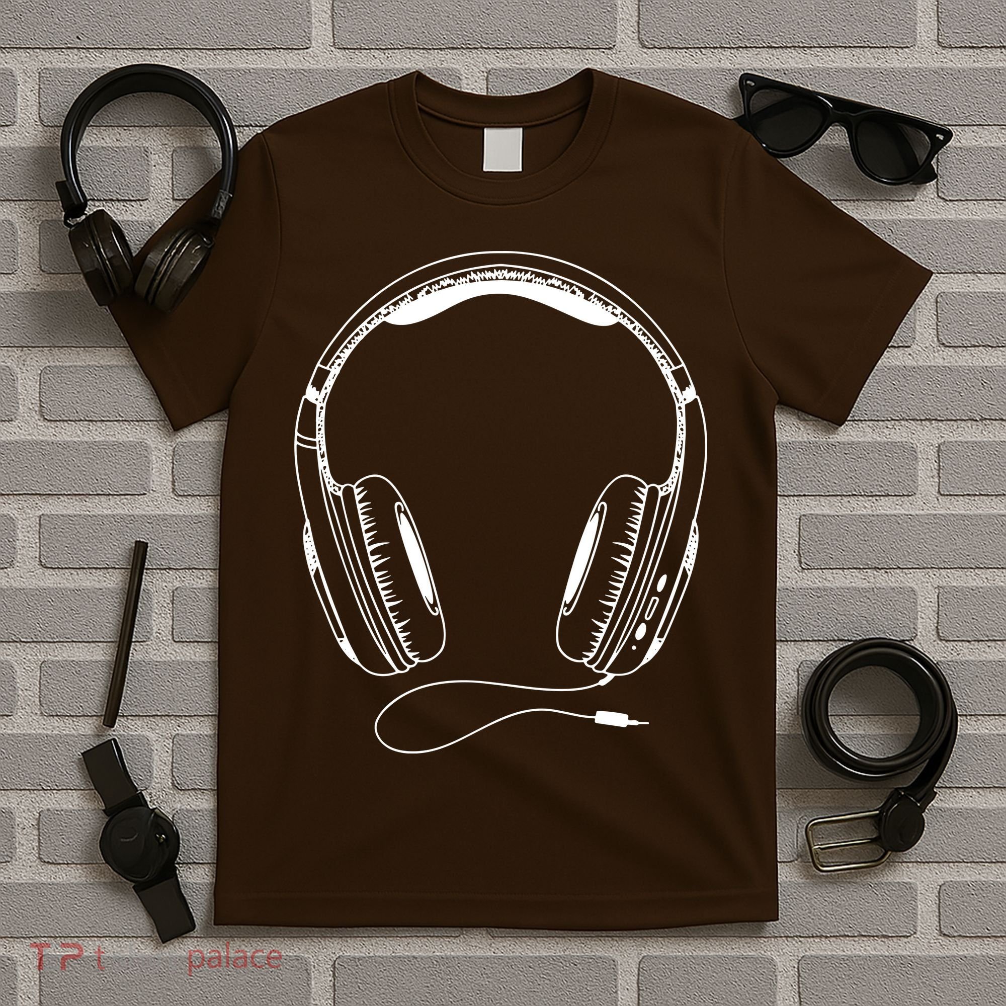 Music Headphones T-Shirt
