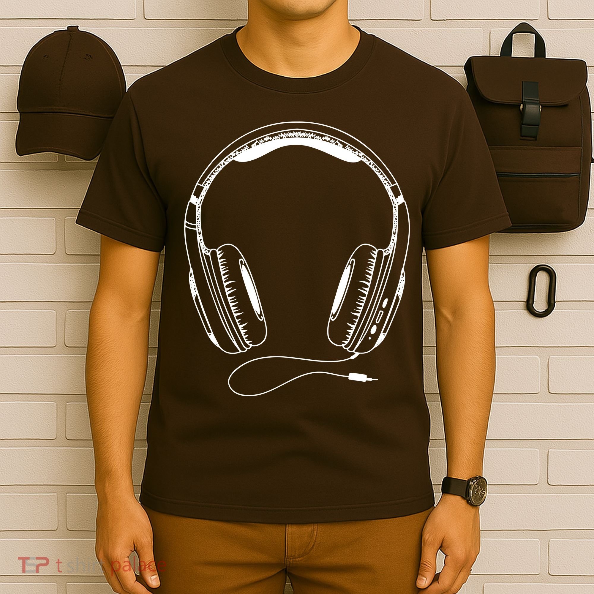 Music Headphones T-Shirt