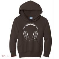 Music Headphones Kids Hoodie thumb 0