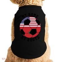 My Home My Roots Morocco Flag Soccer Gift Doggie Tank thumb 0
