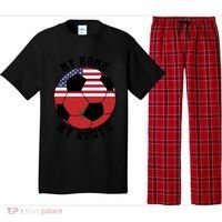My Home My Roots Morocco Flag Soccer Gift Pajama Set thumb 0