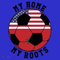 My Home My Roots Morocco Flag Soccer Gift Hoodie thumb 7