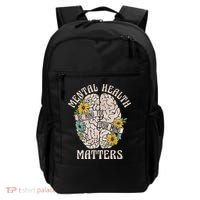 Mental Health Matters Be Kind To Your Mind Mental Awareness Backpack thumb 0