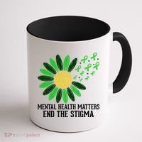 Mental Health Matters End The Stigma Coffee Mug thumb 1
