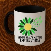Mental Health Matters End The Stigma Coffee Mug thumb 2