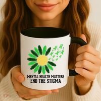 Mental Health Matters End The Stigma Coffee Mug thumb 3