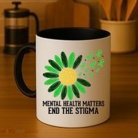 Mental Health Matters End The Stigma Coffee Mug thumb 4