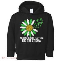 Mental Health Matters End The Stigma Toddler Hoodie thumb 0