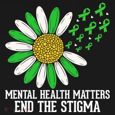 Mental Health Matters End The Stigma Tall Hoodie