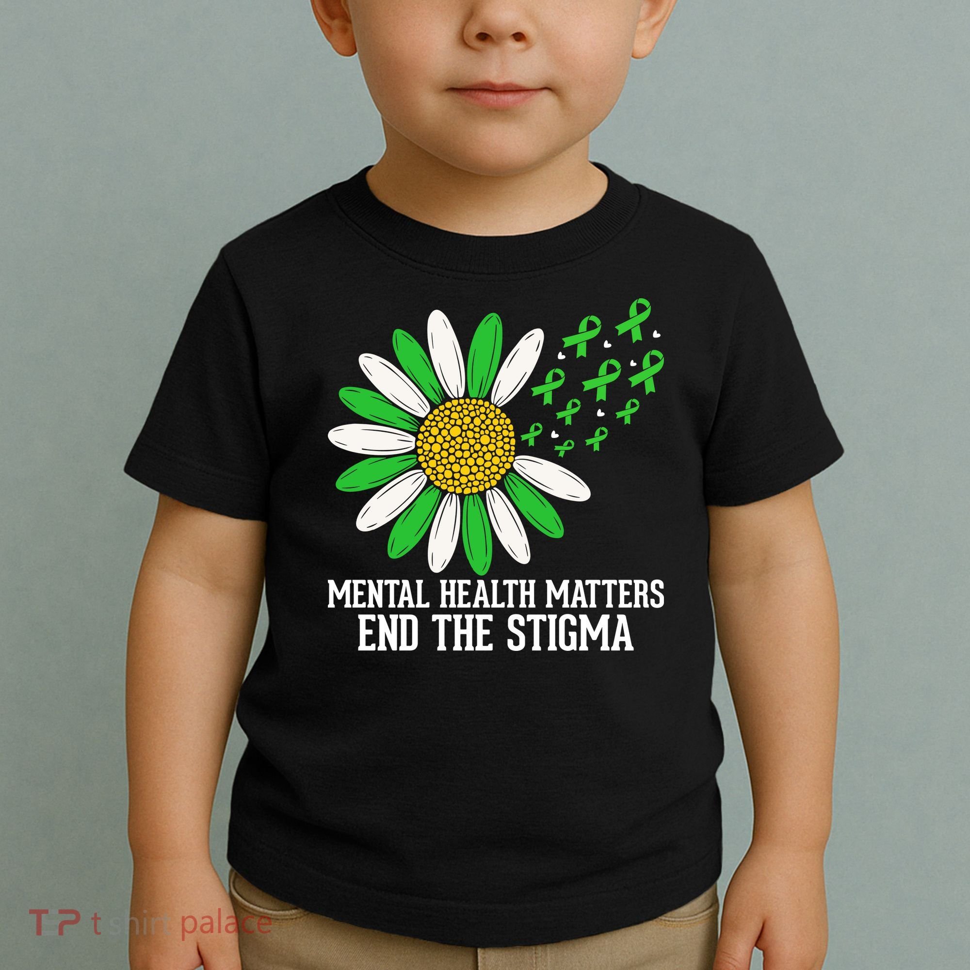 Mental Health Matters End The Stigma Toddler T-Shirt