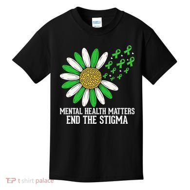 Mental Health Matters End The Stigma Kids T-Shirt