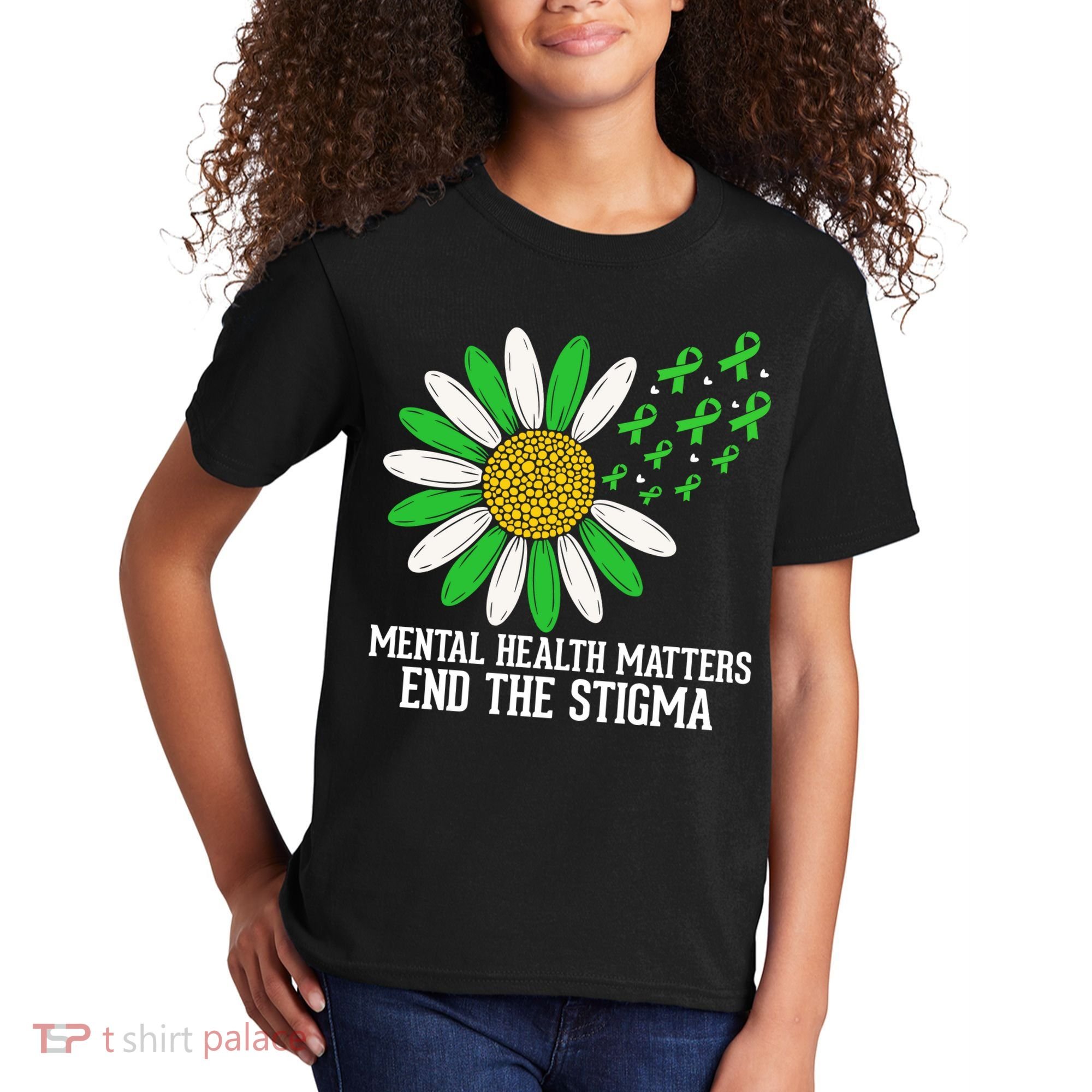 Mental Health Matters End The Stigma Kids T-Shirt