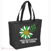 Mental Health Matters End The Stigma Tote Bag thumb 2