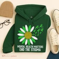 Mental Health Matters End The Stigma Hoodie thumb 4