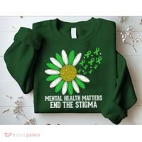 Mental Health Matters End The Stigma Sweatshirt thumb 2