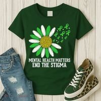 Mental Health Matters End The Stigma Women's T-Shirt thumb 3