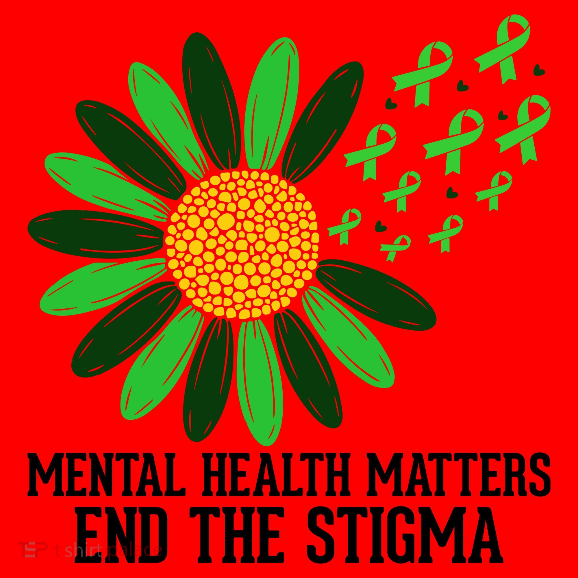 Mental Health Matters End The Stigma Santa Hat