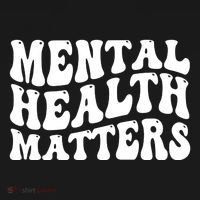 Mental Health Matters Groovy Retro Women's Hoodie thumb 2