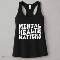 Mental Health Matters Groovy Retro Women's Tank Top thumb 3