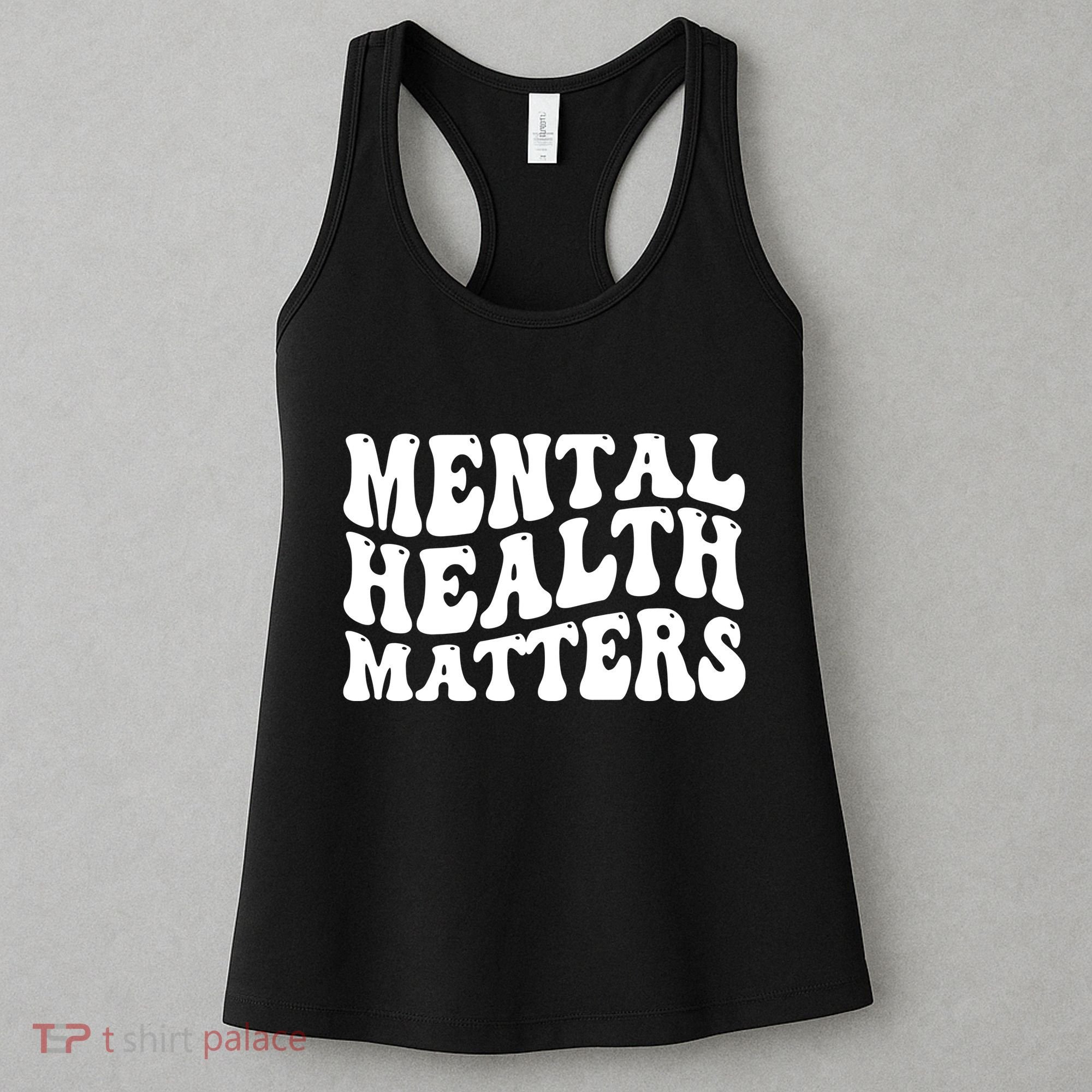 Mental Health Matters Groovy Retro Women's Tank Top