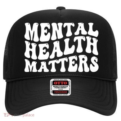 Mental Health Matters Groovy Retro Hat