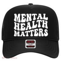 Mental Health Matters Groovy Retro Hat thumb 0