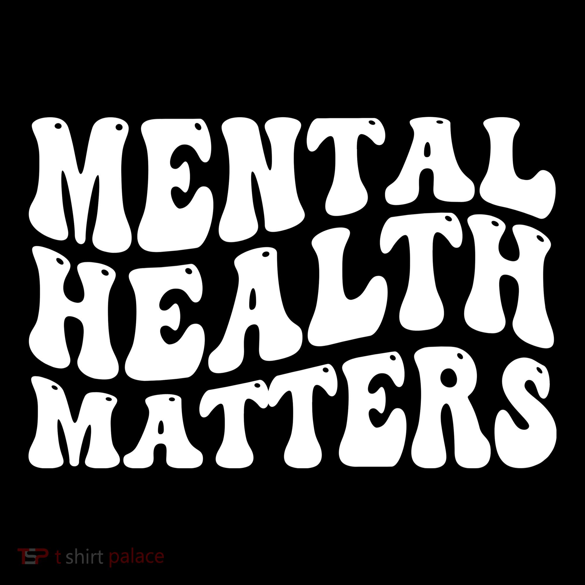 Mental Health Matters Groovy Retro Toddler T-Shirt