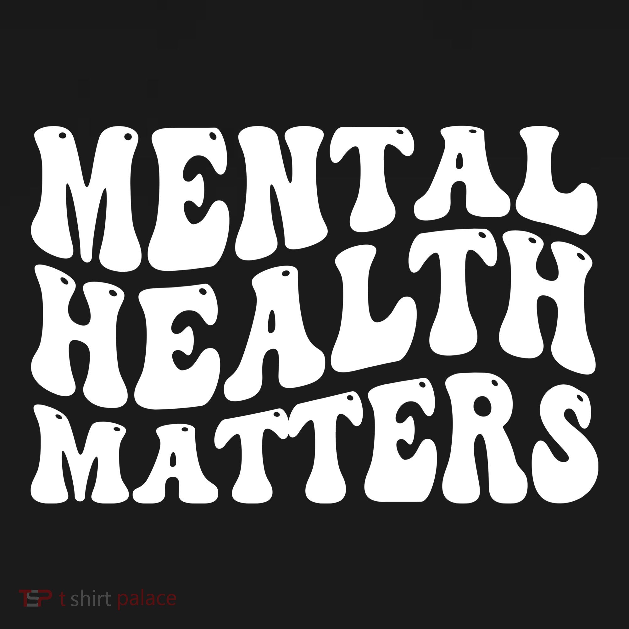 Mental Health Matters Groovy Retro Kids Long Sleeve Shirt