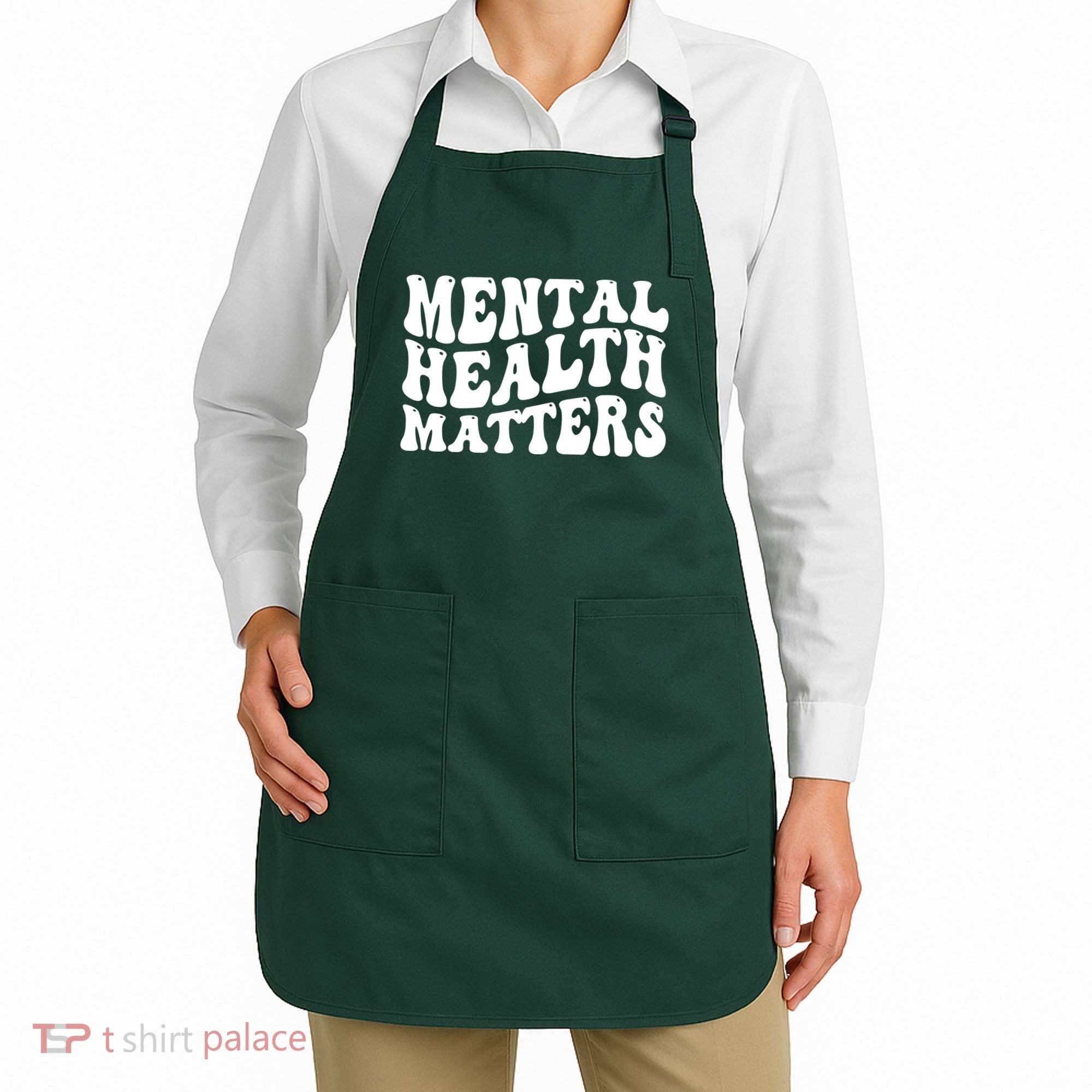 Mental Health Matters Groovy Retro Apron