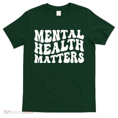 Mental Health Matters Groovy Retro T-Shirt