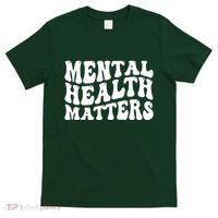 Mental Health Matters Groovy Retro T-Shirt thumb 0