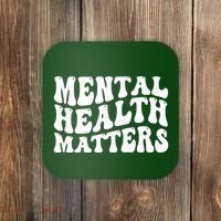 Mental Health Matters Groovy Retro Coaster thumb 0