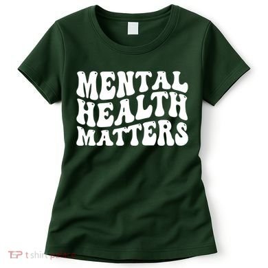 Mental Health Matters Groovy Retro Women's T-Shirt