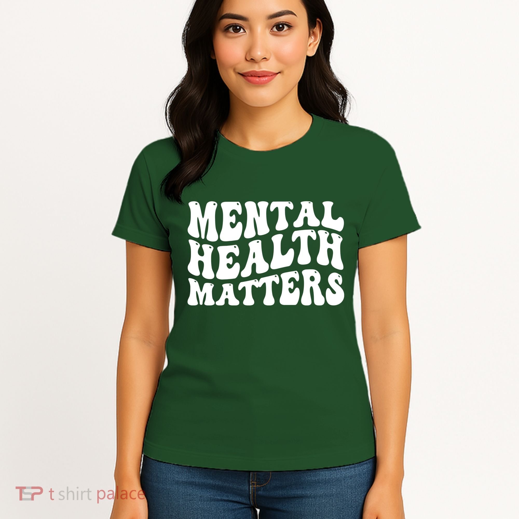 Mental Health Matters Groovy Retro Women's T-Shirt