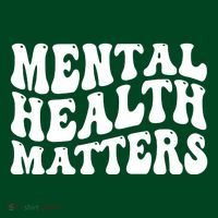 Mental Health Matters Groovy Retro Women's T-Shirt thumb 6